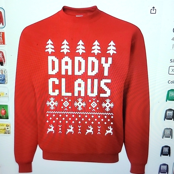 Christmas 🎄 Sweatshirt NEW XL - Picture 1 of 5